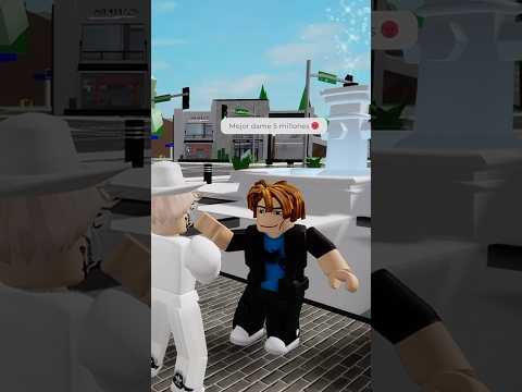 Tu edad igual a robux 😱 #roblox #brookhaven #humor