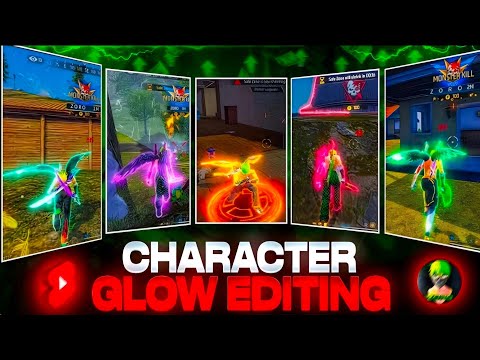 How to make character glow effect like zoro ff 😱 | how to make glow effect like zoro ff