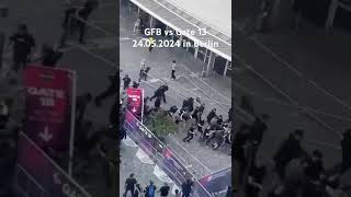 GFB vs Gate 13 Fenerbahce Panathinaikos Kavga Fight in Berlin