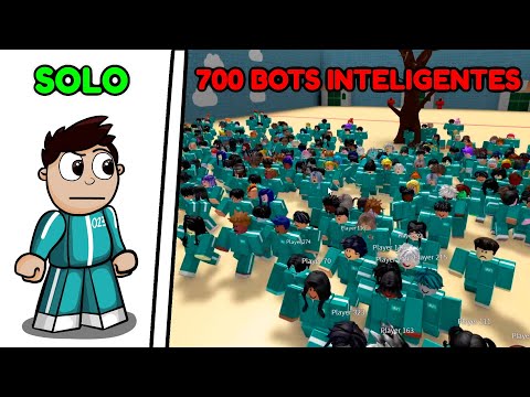 EL JUEGO del CALAMAR 2 vs 700 JUGADORES INTELIGENTES (Roblox)