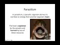 Parasitism and Mutualism Concepts