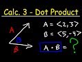 Understanding the Dot Product