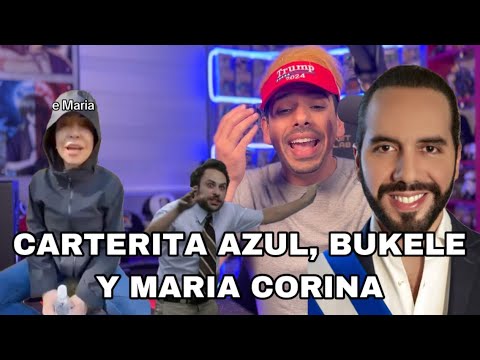 VOY A ENLOQUECER CON VENEZUELA: La Carterita Azul, Maria Corina y Bukele