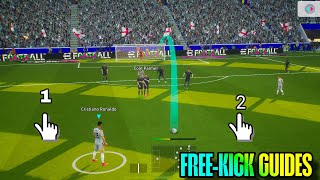HOW TO SCORE FREE-KICK IN EFOOTBALL 2026 ? COMPLETE  GUIDE