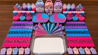 LIVE : Galaxy Unicorn Piping Bags: Clear + Clay + Glitter Slime #80