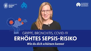 Sepsis-Gefahr in der Grippewelle:  Atemwegserkrankungen und Sepsis | Wie du dich schützen kannst