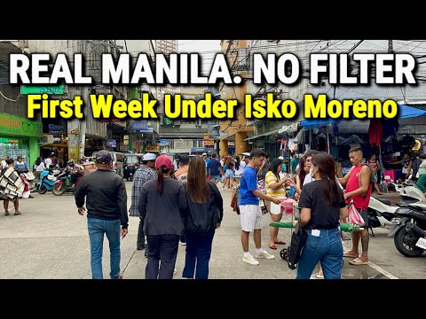 WHAT MANILA LOOKS LIKE NOW Under Isko Moreno! Unfiltered Streets and Philippines Street Food!