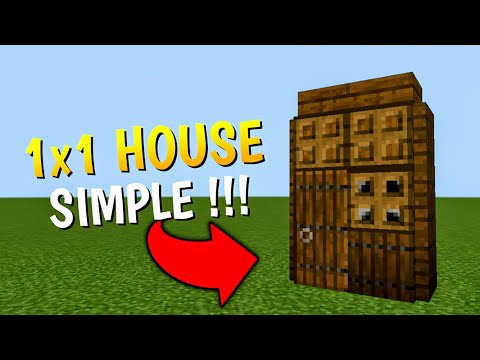 Minecraft Tutorial : Cara Membuat Rumah 1x1 di Minecraft