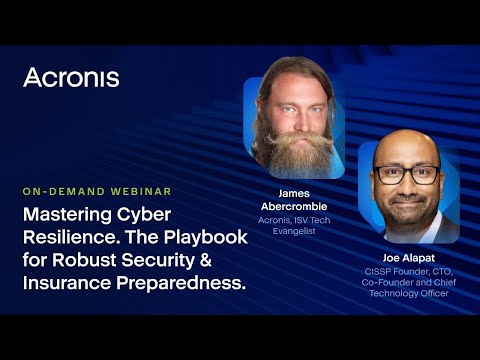 Mastering Cyber Resilience. The Playbook for Robust Security & Insurance Preparedness
