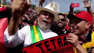YouTube video thumbnail: Lula and Flavio Bolsonaro Kick off Brazil's 2026 Race