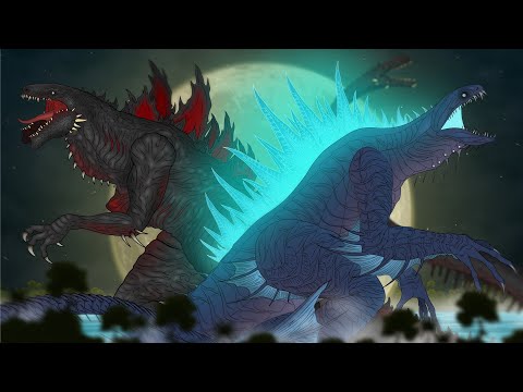 SHINZILLA JR vs DEEPSEA ZILLA | Monster Battle | ANIMATION