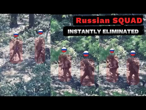Comprehensive Kill Zone: Advancing Russian Forces Squad Vanished In a Fast Ukrainian Drones Assault