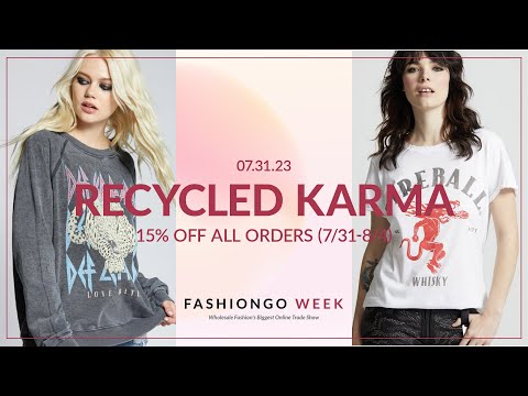 Recycled Karma - FashionGo Week F/W 23