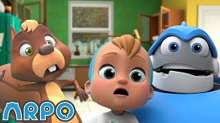 Smart House Meltdown! 🤖🏠| Baby Daniel and ARPO The Robot | Funny Cartoons for Kids