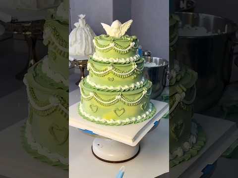 আবারো 💚একটা 3 pound কেক🍰🍬 design 💐🤗ll#shorts #ytshorts #cake #trending #viralvideo