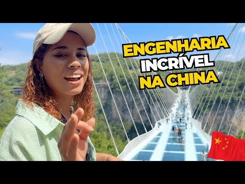 🇨🇳 Ponte de VIDRO que sustenta 800 pessoas – E se quebrar? 😱