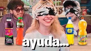 ADIVINANDO BEBIDAS PERUANAS CON LOS OJOS VENDADOS (SALE MAL)