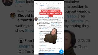 My not investment advice … follow people on x