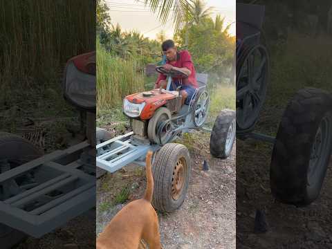 รถอีแต๋น บ้านๆ 💯🇹🇭 #ลื้อได้ซ่อมไม่ได้ #thailand #diy #youtubeshorts #รถอีแต๋น