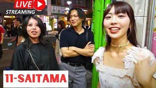 JAPAN Nightlife LIVE 🌙 Exploring Saitama’s Secret Nightlife Streets