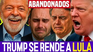 Eduardo Bolsonaro em choque após Trump rasgar elogios a Lula