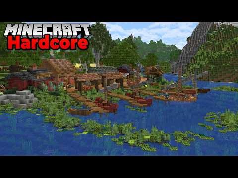 My Favorite Village I have EVER BUILT in Hardcore Minecraft