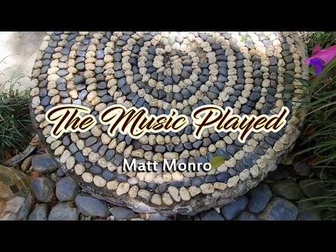 The Music Played – KARAOKE VERSION – in the style of Matt Monro