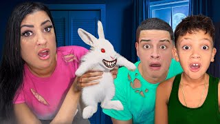 MY BUNNY CAN'T STOP SMILING...