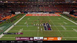 CFB26 Mississippi St vs Clemson Y3 Orange Bowl
