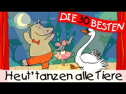 🏞️ Heut' tanzen alle Tiere - Klassiklieder zum Mitsingen || Kinderlieder