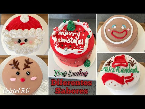 ‼️VENDE postres fácil esta NAVIDAD‼️Pastelitos de tres Leches diferentes sabores con una masa