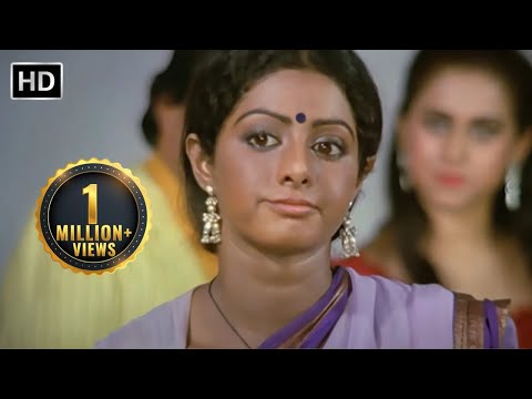 सबक तो मुझे भी आता सिखाना - Nazrana - Rajesh Khanna, Sridevi, Preeti Sapru - Comedy Scene HD