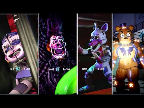 All Animatronics got Upgraded #4 in FNAF Security Breach