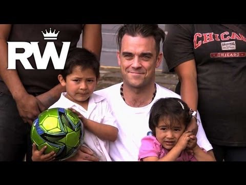 Soccer Aid 2012: Robbie's Appeal Film From Mexico