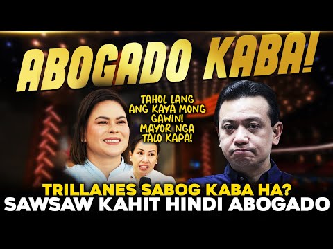 "ABOGADO KABA? NAKIKISALI KA!" ATTY TRIXIE CRUZ SINOPLAK SI TRILLANES! ACOP LUISTRO WALANG ALAM?