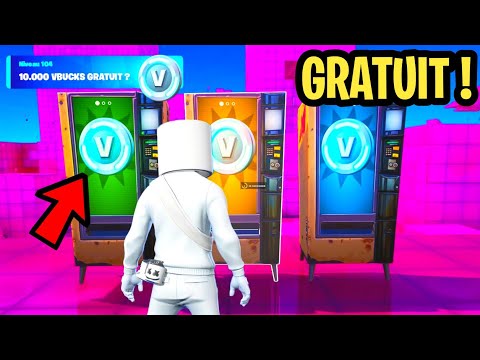 J’ai trouvé une MAP SECRÈTE de V-BUCKS GRATUIT sur Fortnite ! (TEST)