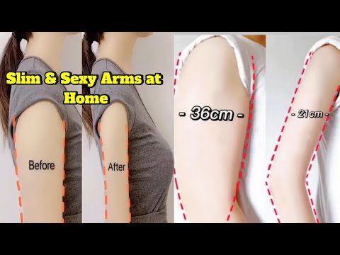 💪 Get Toned Arms at Home – 36cm to 21cm | No Equipment Needed! | Home Fitness Challenge