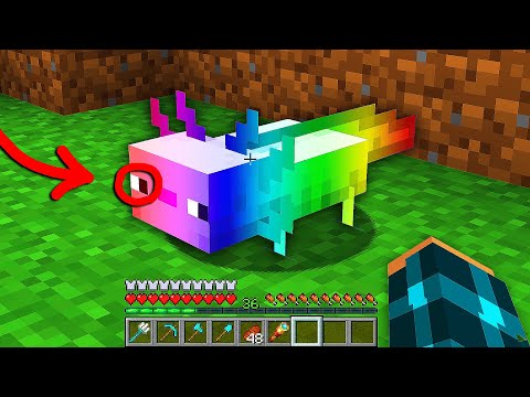 EU PRENDI TODOS MOBS MAIS RAROS DO MINECRAFT