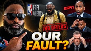 The LeBron Panic Tour Has Officially Begun