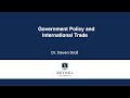 Trade Barriers and Economic Policies