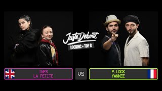 Juste Debout 2025 - Locking TOP 16 - Inès & La Petite VS P.Lock & Yankee