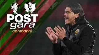 PRESS AREA | POST GARA DEL MISTER PASQUALE FAZIO CONTRO LA SAMBENEDETTESE