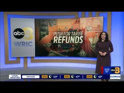 YouTube video thumbnail: State Urges Congress to Reimburse Virginians for Trump's Tariffs in Nationwide Push