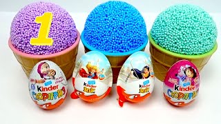 Create ice cream with toys, learn different things with Play Doh, beautiful video for kids.