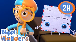 Signed, Sealed, and Delivered! | Blippi Wonders | Moonbug Kids - Play and Learn
