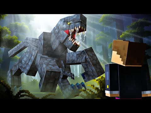 Sobrevivendo ao Distortus Rex... Jurassic World Renasce no Minecraft!