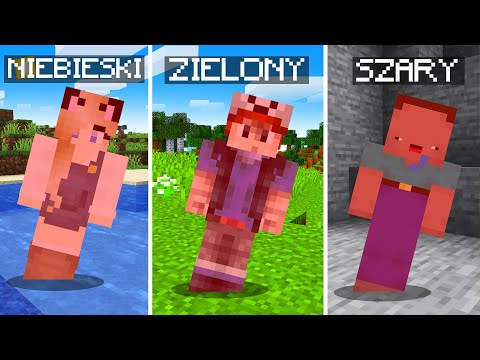 MINECRAFT Ale KOLORY CHCĄ NAS ZABIĆ! | Vito vs Bella