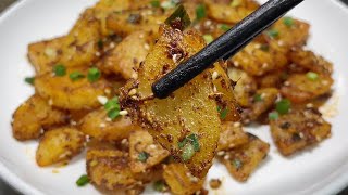 這樣炒出來的土豆！外香裡軟，老少咸宜，太香了【留意美食】 #家常炒菜 #土豆料理 #美食教學 #新手做菜 #炒土豆技巧