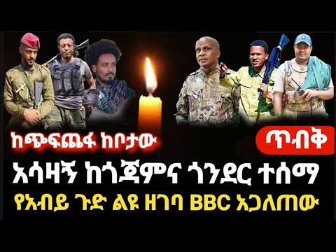 ሰበር- ለአማራው ጨለማ ቀን አሳዛኝ ጎንደር ና ጎጃም ተጋለጠ ጦሩ ጭፍጨፋ የጀነራሎች ድፍረትና ማጋለጥ በቃን ልዩ ዘገባ ለፋኖ አንድ መሆኛ እድል