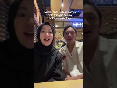 Anak dan ibu kompak tiktokan bareng pakai sound Ungu #kieshaalvaro #magic5 #okieagustina